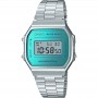 CASIO VINTAGE TEAL BLUE A168WEM-2EF